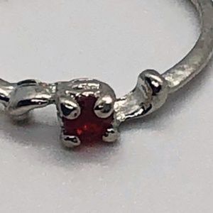 🔥HOT SALE🔥Red Rhinestone Fashion Ring 7